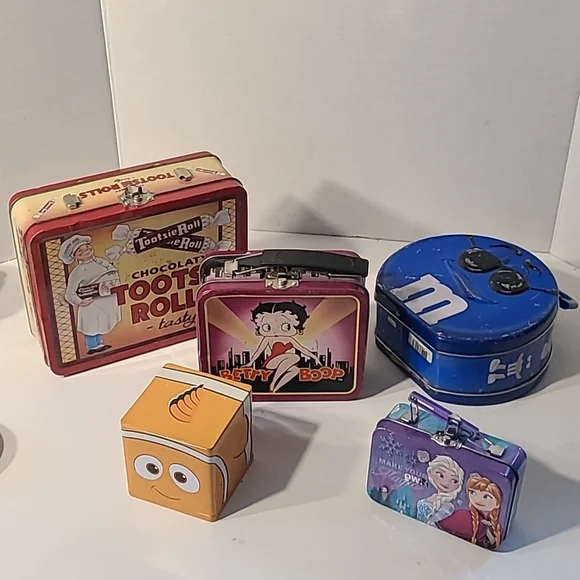 Disney / M&M variety Lunch box and Tin